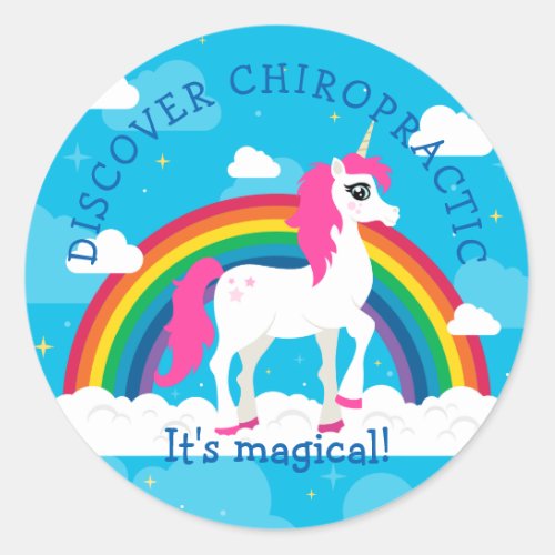 Unicorn Kids Chiropractic Stickers