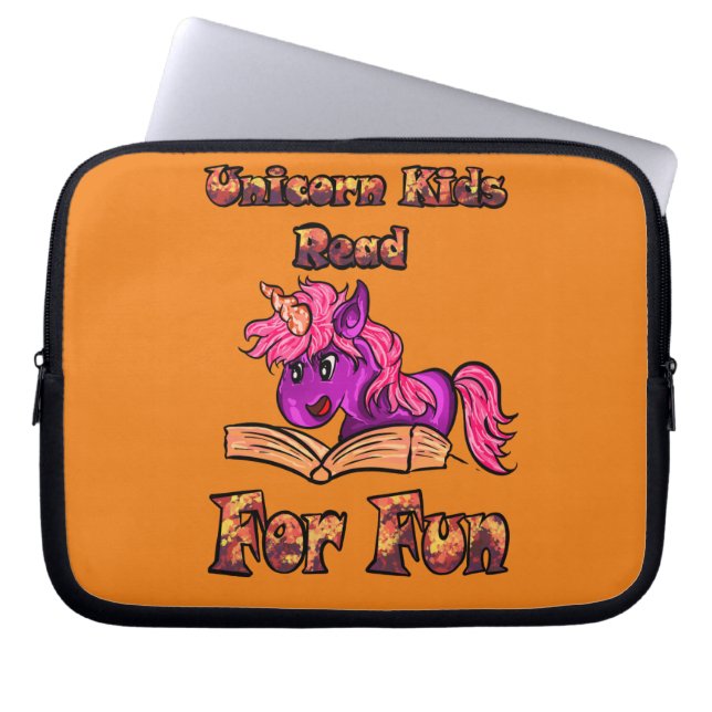 Unicorn Kids Read For Fun Book Sleeve (Front)