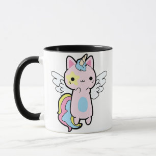 unicorn kitten rainbow Coffee Mug