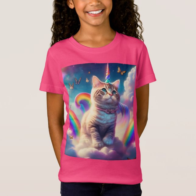 Unicorn Kitty T-Shirt (Front)