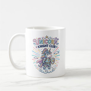 Unicorn Knight Club Print Ready Apparel Graphic_1 Coffee Mug