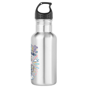 Unicorn Knight Club Print Ready Apparel Graphic_1 Stainless Steel Water Bottle