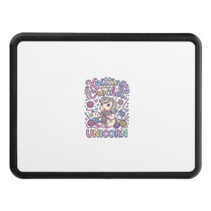 Unicorn Knitting Crochet Unicorn Charming White Ba Hitch Cover
