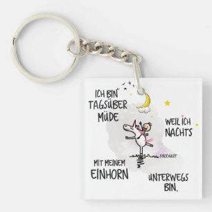 Unicorn - KnochiART Keychain