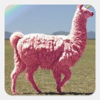 Unicorn-Lama Sticker