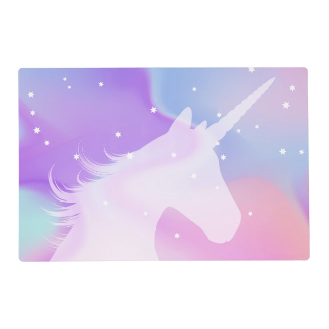 Unicorn - Laminated Placemat (Front)