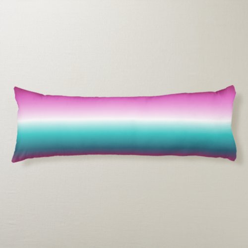 unicorn lavender teal ombre turquoise mermaid body pillow