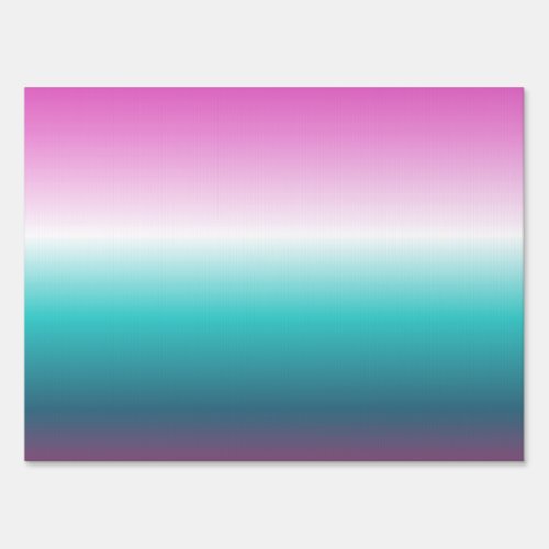 unicorn lavender teal ombre turquoise mermaid sign