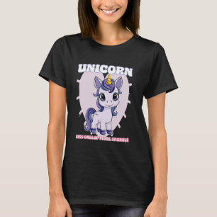 Unicorn Less Gallop More Sparkle Unicorn 1 T-Shirt