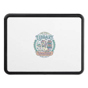 Unicorn Library Unicorn Whimsical Graphic Tee Desi Hitch Cover