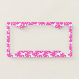 Unicorn License Plate Frame