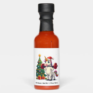 Unicorn Lifting Christmas Weightlifting Deadlift G Hot Sauces