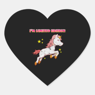 Unicorn Limited Edition Unicorn Unique Heart Sticker