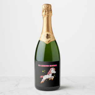 Unicorn Limited Edition Unicorn Unique Sparkling Wine Label