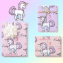Unicorn Little Girl's Birthday Party Gift Wrapping Paper Sheets