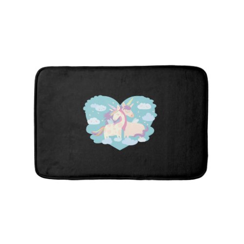 Unicorn Love       Bath Mat