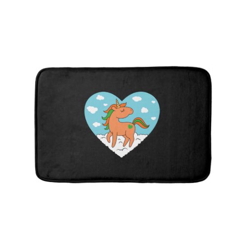 Unicorn Love            Bath Mat