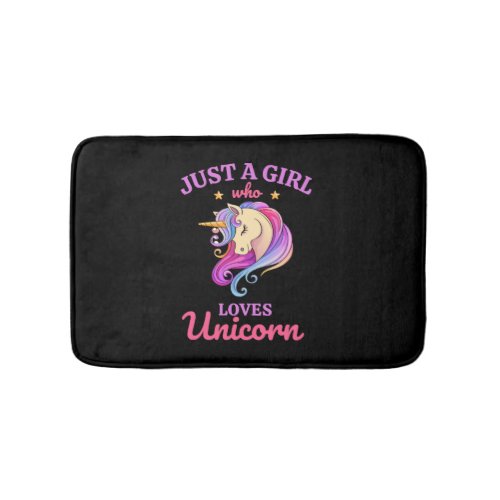 Unicorn Love             Bath Mat