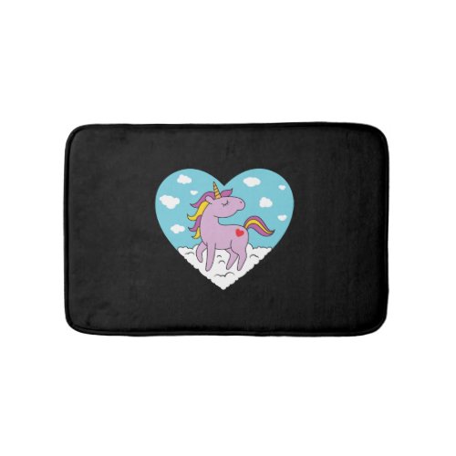 Unicorn Love        Bath Mat