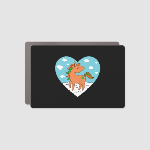 Unicorn Love Car Magnet