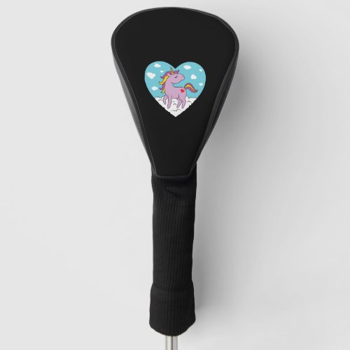 Unicorn Love Golf Head Cover