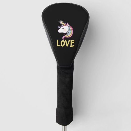 Unicorn Love Golf Head Cover