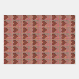 Unicorn Love Heart Wrapping Paper Sheets