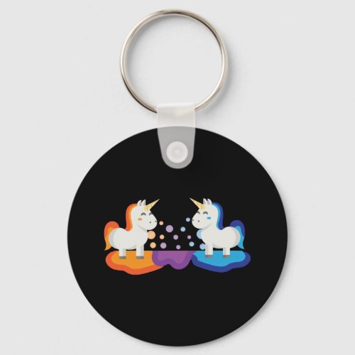 Unicorn Love              Keychain