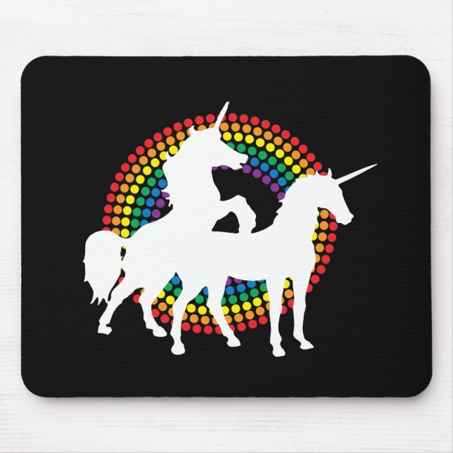 UNICORN LOVE MOUSE PAD (Front)