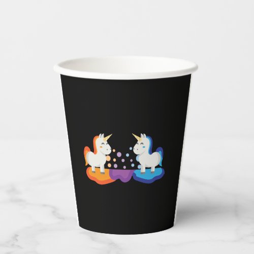 Unicorn Love              Paper Cups