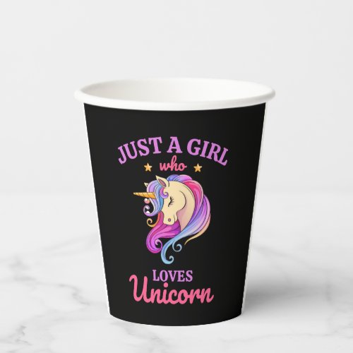 Unicorn Love             Paper Cups