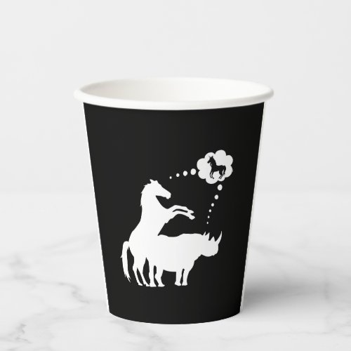 Unicorn love                         paper cups