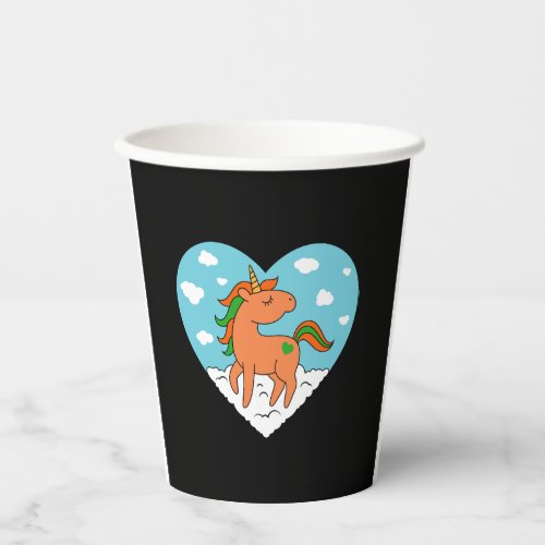 Unicorn Love            Paper Cups