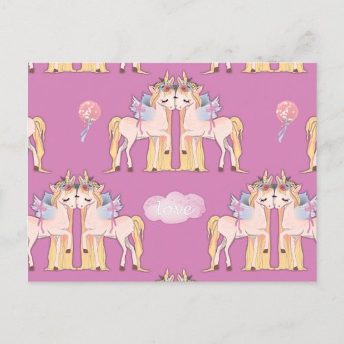 Unicorn Love Pink