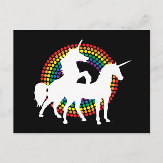 UNICORN LOVE POSTCARD