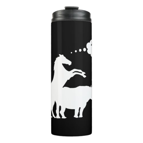 Unicorn love                         thermal tumbler