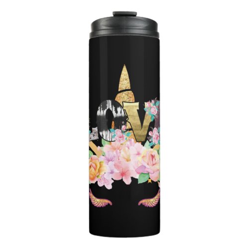 UNICORN LOVE    THERMAL TUMBLER