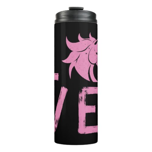 Unicorn love     thermal tumbler