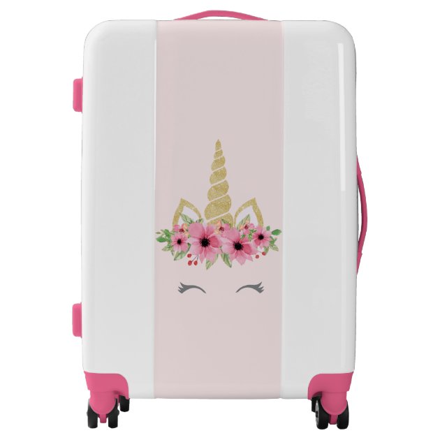 it luggage unicorn suitcase