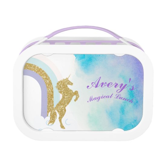 Unicorn Lunch box, Girls School Lunch box