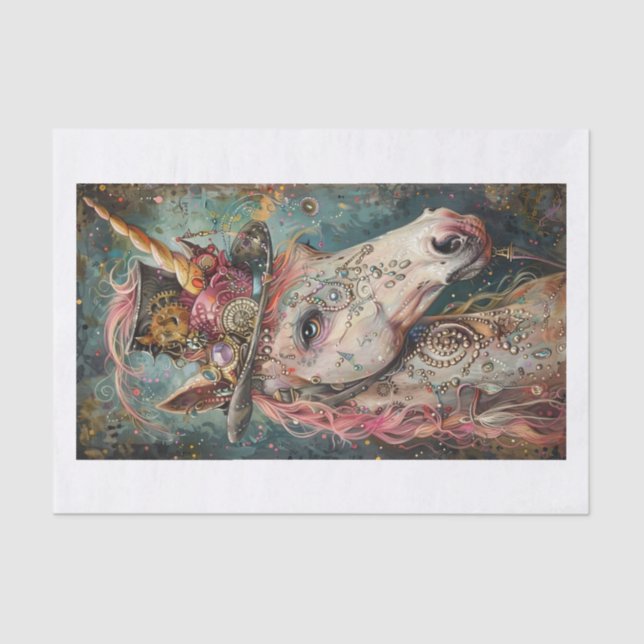 Unicorn Lyfe18 Tissue Paper (Front)