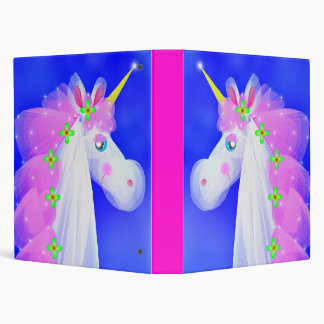 Unicorn Magic 3 Ring Binder