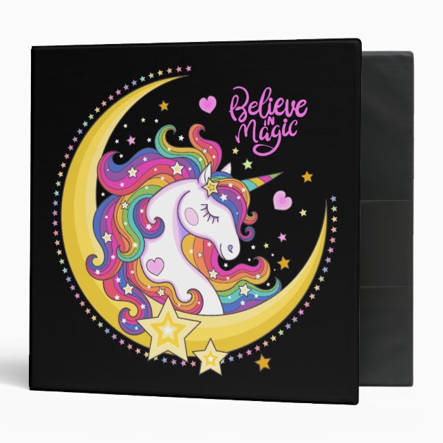 Unicorn Magic Binder (Front/Inside)
