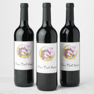 Unicorn Magic Bottle Labels