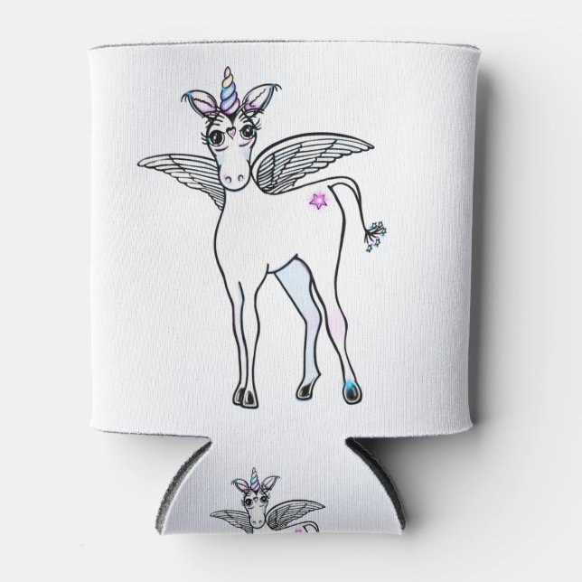 Unicorn Magic Can Cooler (Front)