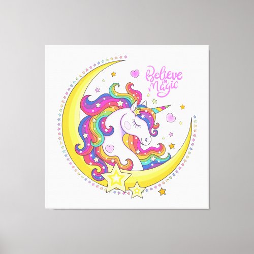 Unicorn Magic Canvas Print