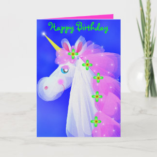 Unicorn Magic Card