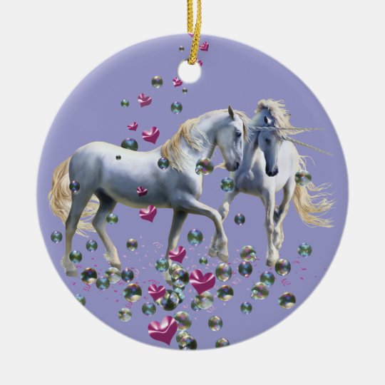 Unicorn Magic Ceramic Ornament