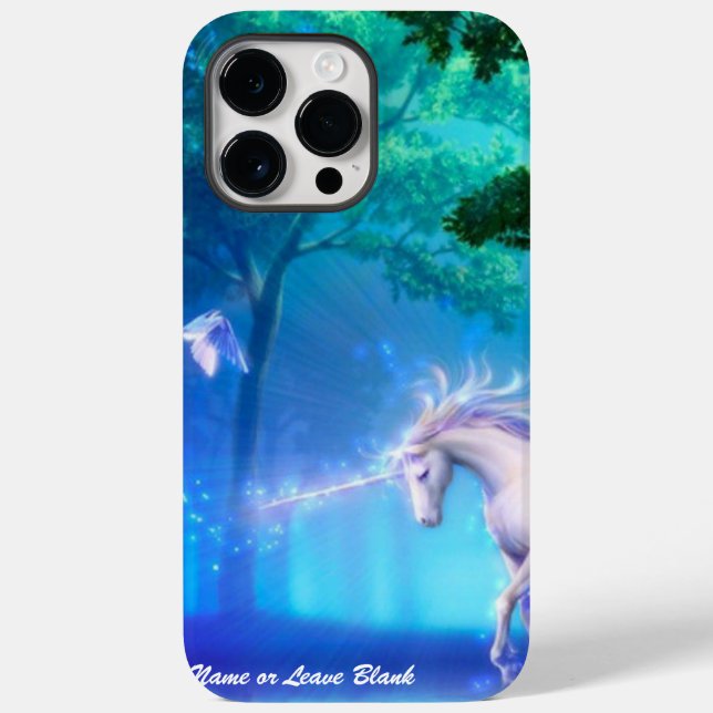 Unicorn Magic Customize Name iphone Case-Mate iPhone Case (Back)