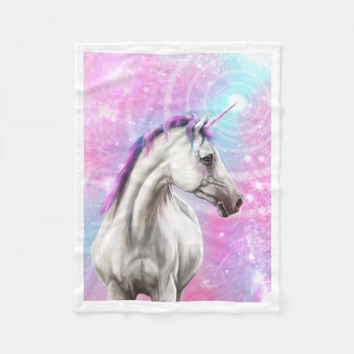 Unicorn Magic Fleece Blanket